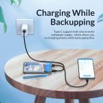 Orico BA2110 2TB Capacity 5Gbps SATA to Type-C Port Backuper can One-touch Backup/Delete Backup