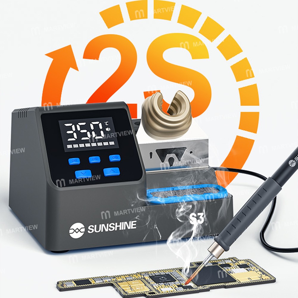 sunshine s3-60w-3-customizable-channels-c210-intelligent-digital-display-soldering-station-10
