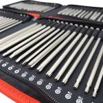 1 / 4-inch Long Shank Hex Magnetic Screwdriver Bits Set for Electric Screwdriver- 30 Pcs