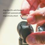 startrc 19mm-ultra-slim-multi-layer-coating-square-cpl-filter-compatible-with-dji-pocket-3-8