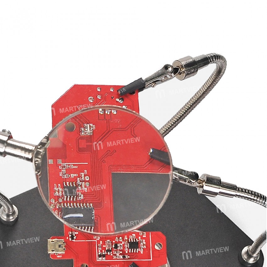 TE-806 Universal Repair Welding Station Suitable for Motherboard PCB Repair with 3 Times Magnifier