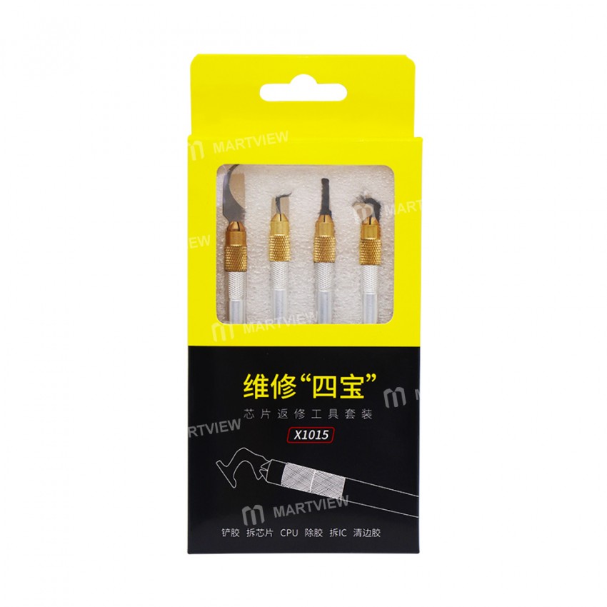 B&R X1015 Chip Edge Scraping Glue Shovel Black Glue Remove Knife