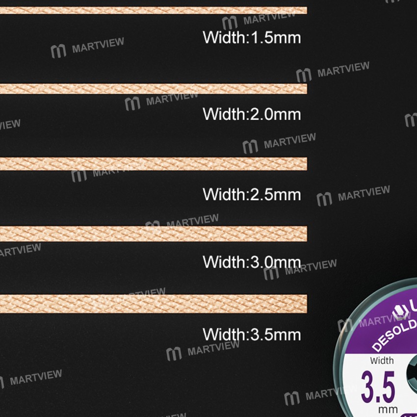 ugain 15m-pure-copper-strong-cleaning-desoldering-wick-7