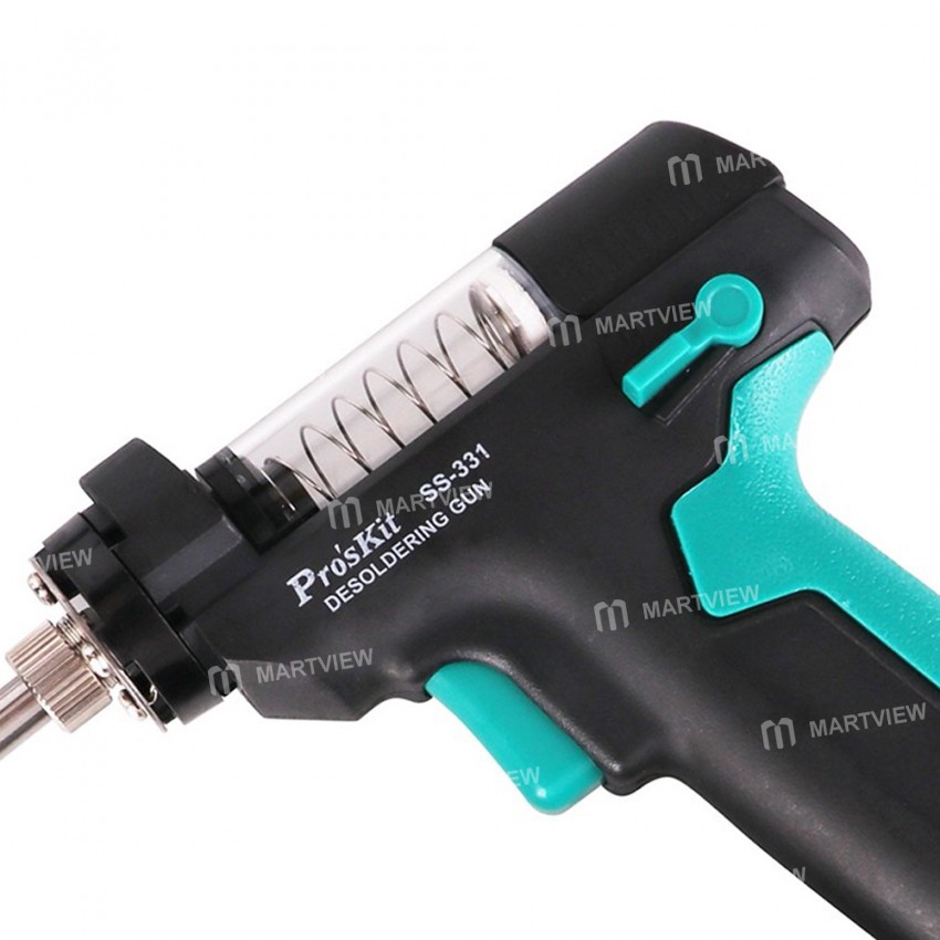 Pro'sKit SS-331H ESD LCD Digital Electric Desoldering Pump with Suction Vacuum Solder Sucker