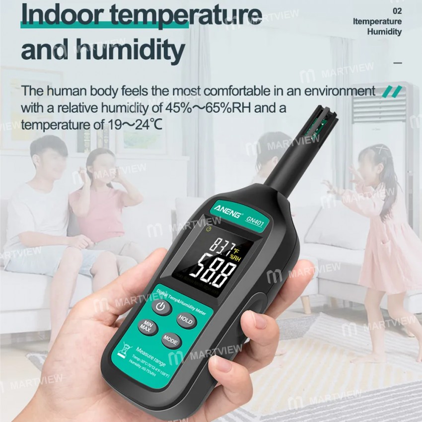 aneng gn401-handheld-multi-scene-measurement-precision-digital-temperature-humidity-meter-9
