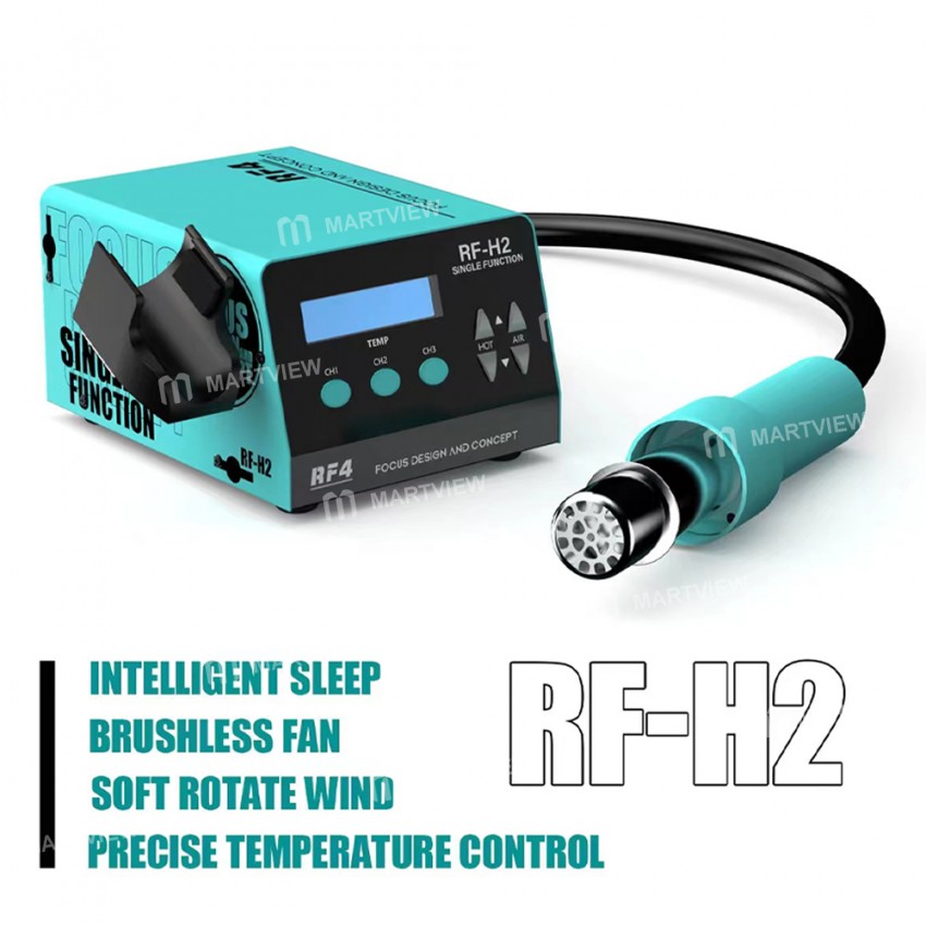 RF4 RF-H2 Lead-free ESD BGA Hot Air Soldering Rework Station for Phone Desoldering Repair
