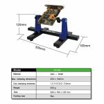 Pro?sKit SN-390 Adjustable 360 Degree Rotation PCB Holder Printed Circuit Board Jig Fixture Solderin
