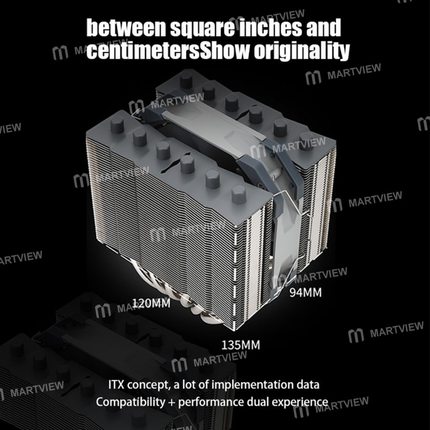 thermalright ss135-silver-soul-aghp-6-heatpipe-dual-tower-cpu-air-radiator-9