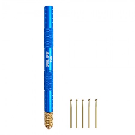 Relife TO6 Pure Copper with Gold Plating Desoldering Needle Set for BGA Package Chip Desoldering