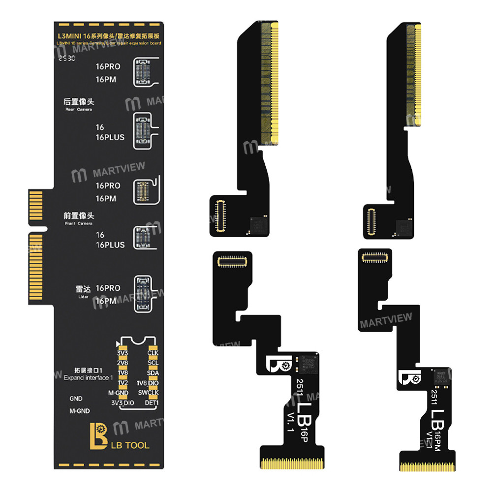 luban l3-mini-camera-lidar-repair-board-wide-angle-repair-line-for-iphone-16-series-1