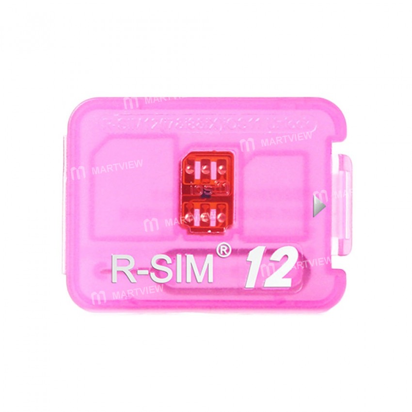 R-SIM12 Professional 4G Smart Cloud Card ICCID Unlock IOS11.x for iPhone 8 / iPhone 8 Plus / iPhone