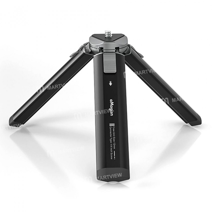 amagisn am11-metal-phone-tripod-with-14-inch-screw-for-gimbal-stabilizer-1
