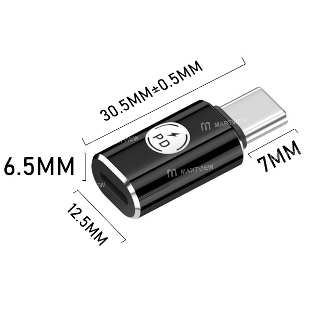 pd 27w-lightning-female-to-type-c-male-adapter-for-iphone-15-series-ipad-macbook-14