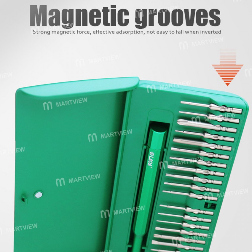 laoa 22-in-1-magnetic-precision-screwdriver-set-with-s2-material-bits-10