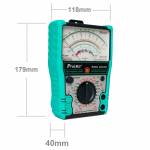 proskit mt-2207-c-internal-magnetic-anti-burning-anti-false-test-pointer-type-mechanical-multimeter-