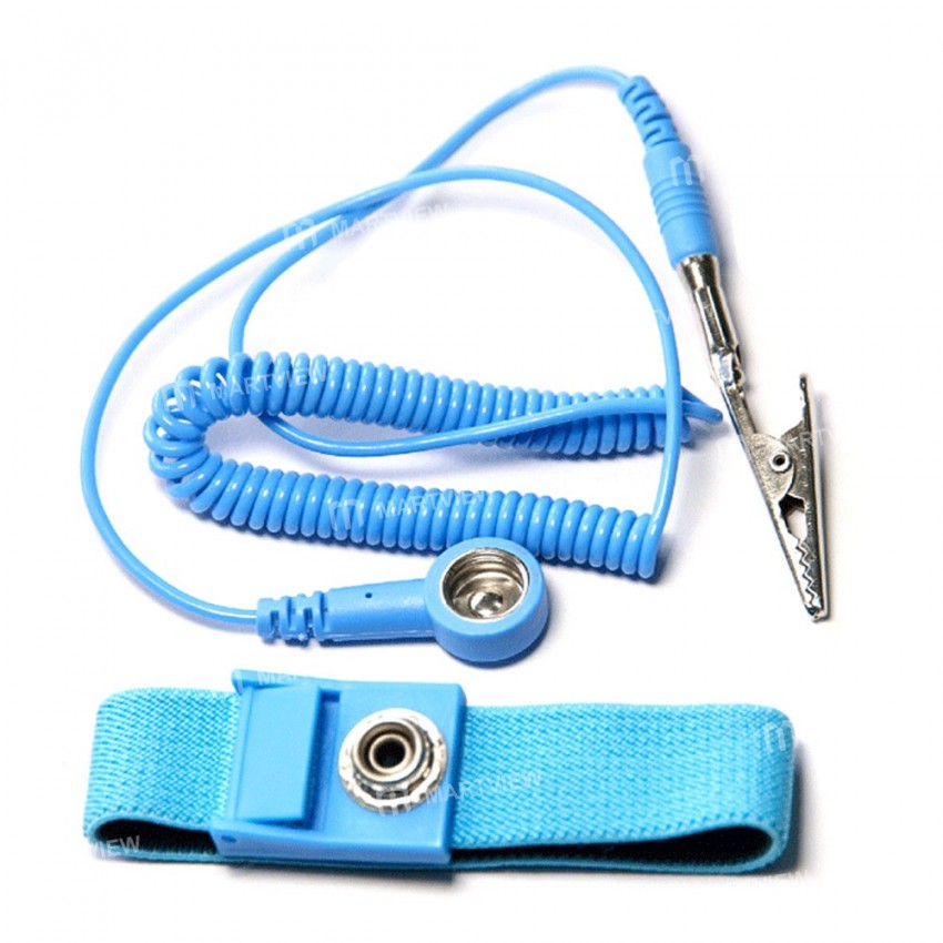Cordless Anti Static Bracelet Adjustable Anti Static ESD Discharge Cable