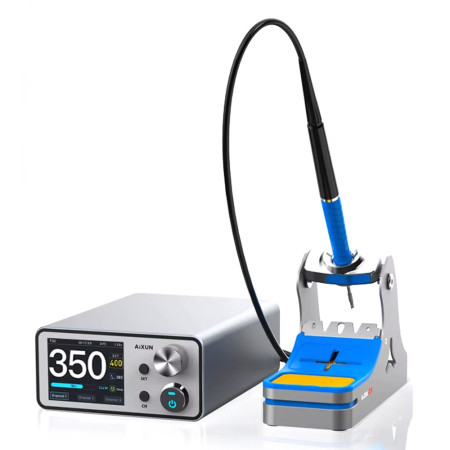 Aixun T3D Dual-Channel Single-Handle Smart Soldering Station Compatible with T225 / T245 / T210 / T115 Handles (Pre Order 5-7 Days)