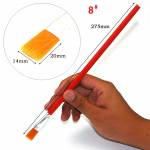 Multi-purpose Anti-Static Wooden Handle Soft Brush Soft Dust Cleaning Tool BGA Ball Brush for Mobile