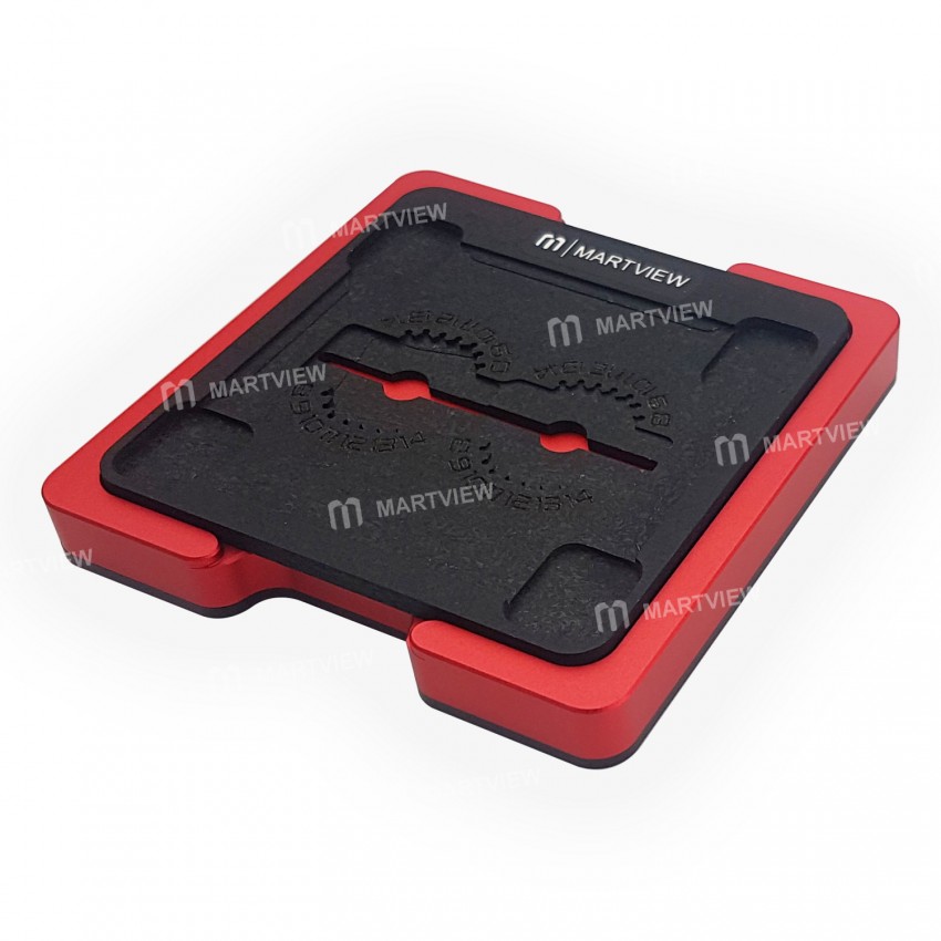 Martview RB-02 7in1 CPU Reballing Stencil Full Set for iPhone A8 A9 A10 A11 A12 A13 A14 - Malaysia
