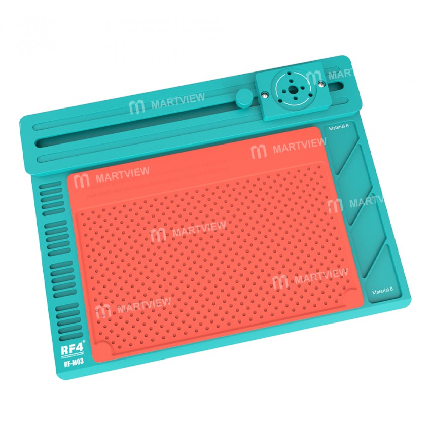 rf4 rf-m03-multifunctional-movable-track-microscope-base-aluminum-alloy-maintenance-pad-4