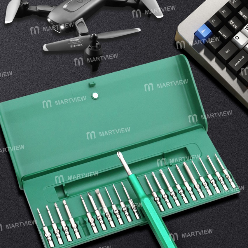 laoa 22-in-1-magnetic-precision-screwdriver-set-with-s2-material-bits-8