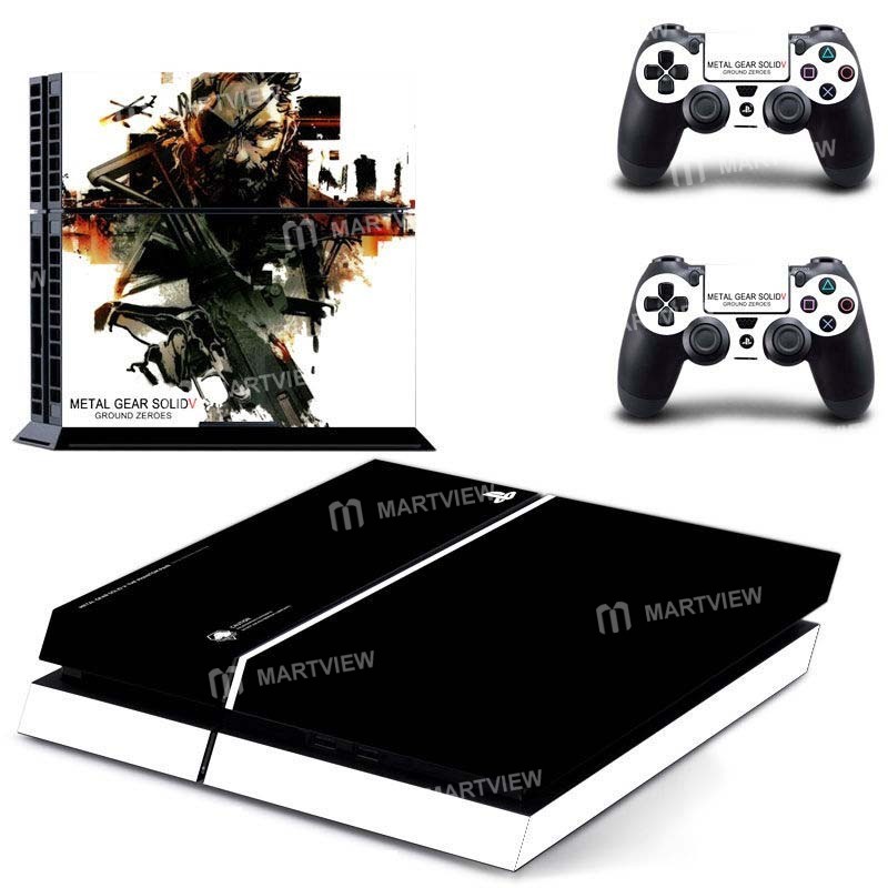 Decal Vinyl Skin Protection Sticker for Playstation 4 console & Controller