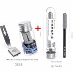 Fae-Train Mach Handmade Blade Glue Remove Thin Cold Blade with Handle