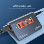 Orico M3H4-G2 Aluminum Alloy USB3.1 Gen2 10Gbps 4-port USB Hub Support OTG Function
