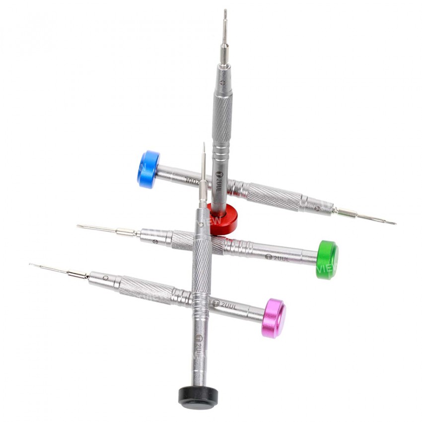 2UUL Upgrade Version Aluminum Handle Screwdriver for Mobile Phone iPad Repair