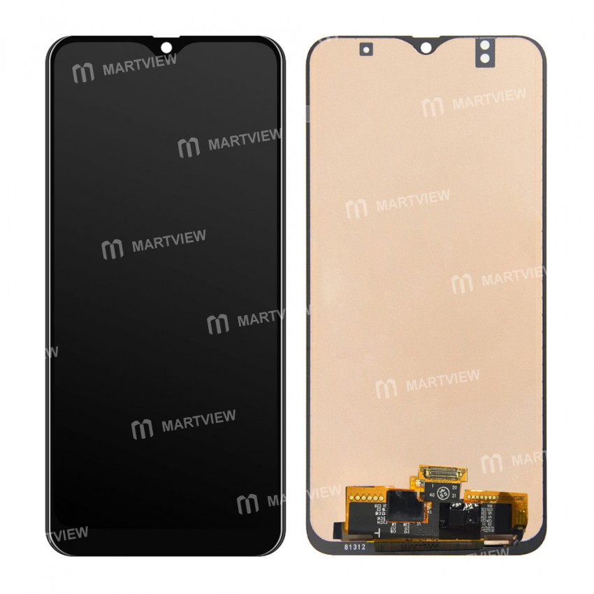 LCD Display Touch Screen Digitizer Assembly Replacement for Samsung Galaxy M30 - Black