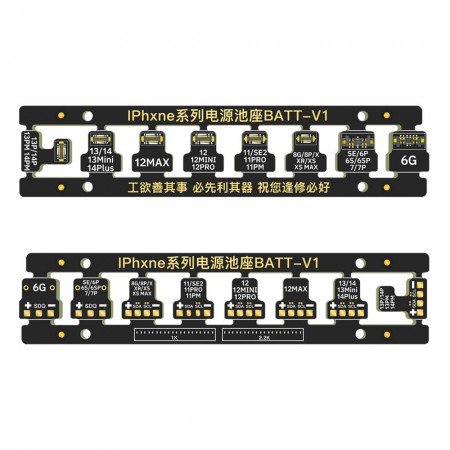WL Mobile Phone Motherboard Maintenance Power Boot Battery Holder for iPhone 6 to 14Pro Max
