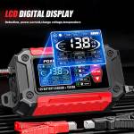 foxsur 12v-6a-2-in-1-intelligent-lead-acid-battery-charger-tester-for-motorcycle-car-6