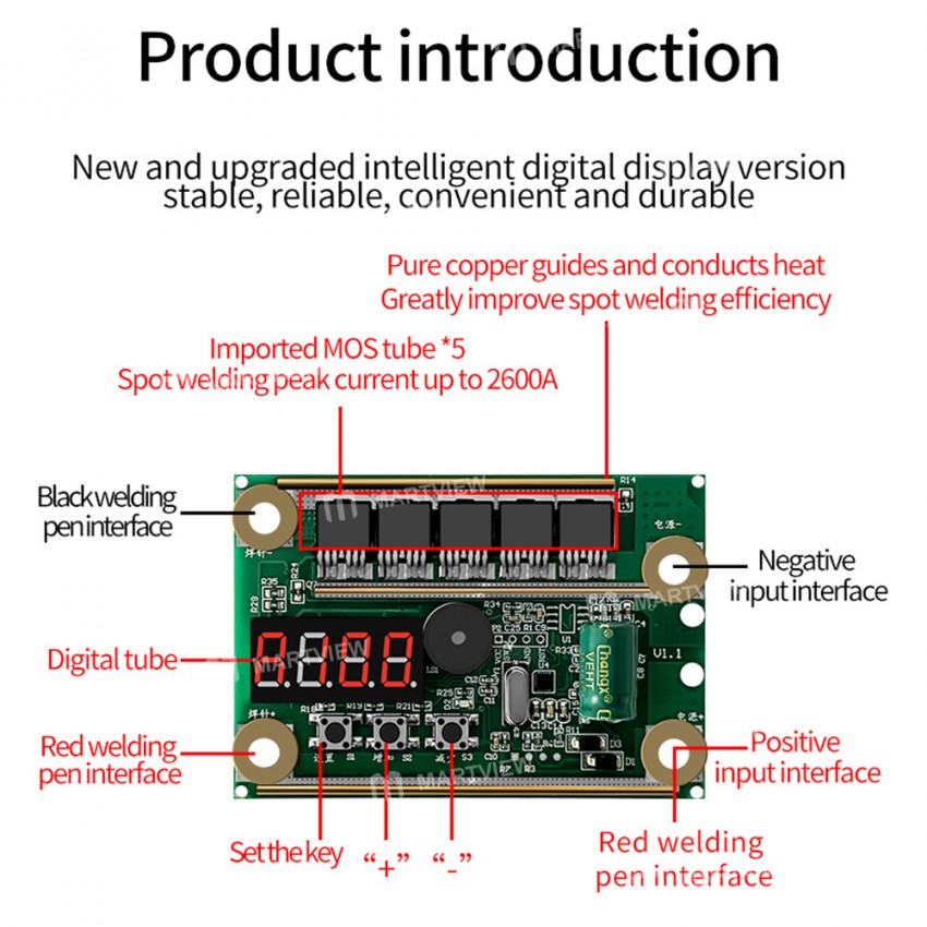 10 15v-18650-lithium-battery-intelligent-digital-spot-welder-diy-full-set-accessories-4