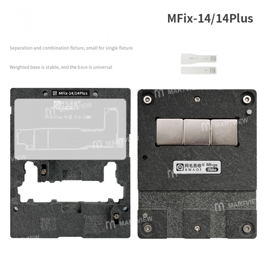 amaoe mfix-14-series-mbga-motherboard-middle-layer-bga-reballing-platform-for-iphone-14-series-3