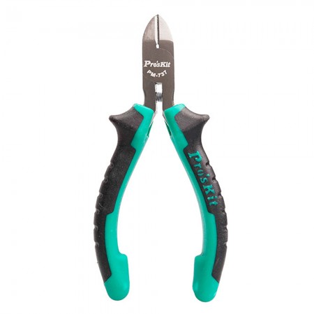 Pro'sKit PM-737 4.5-inch Spring-loaded Double-color Mini Precision Diagonal Nose Pliers