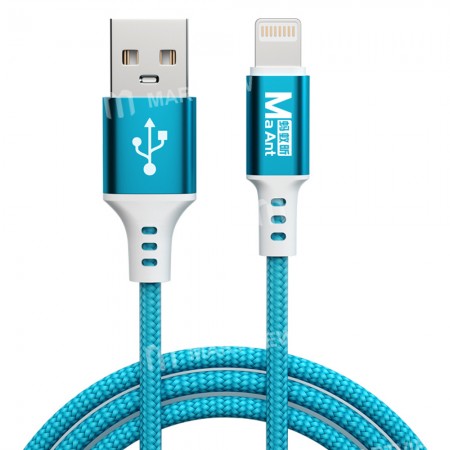 MaAnt Multifunction Apple Brushing / Data Transfer / Charging Cable Supports iPhone / iPad / iPod