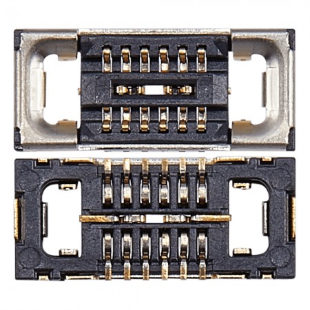 12-Pin Lower Antenna FPC Connector Compatible for iPhone 15 Pro / 15 Pro Max - 2Pcs