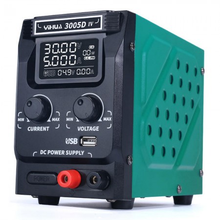 Yihua 3005D-IV 30V 5A Large Screen Digital Display High Precision Adjustable DC Power Supply