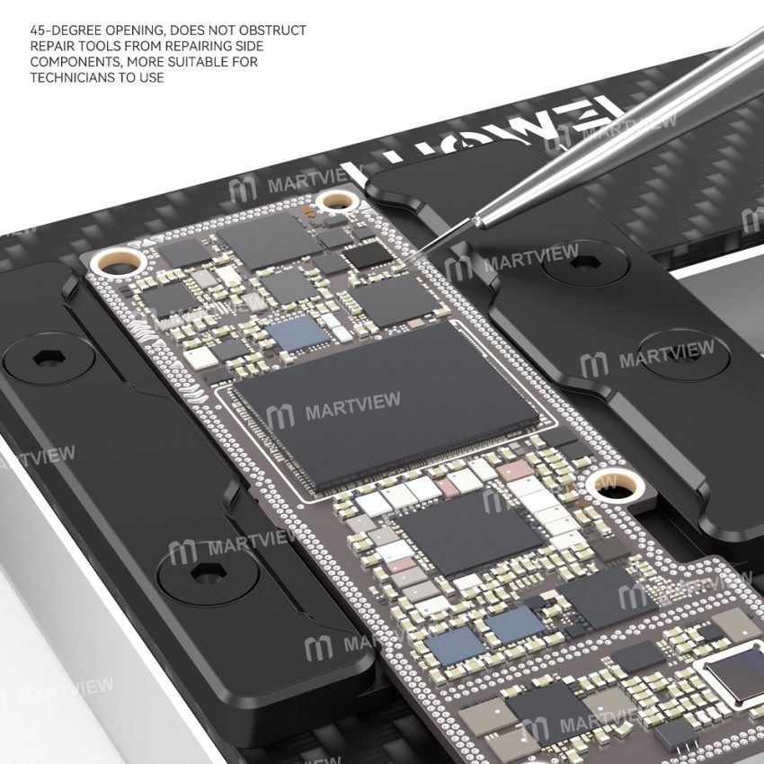 luowei lw-ap01-high-temperature-carbon-fiber-motherboard-clamp-for-iphone-and-android-6