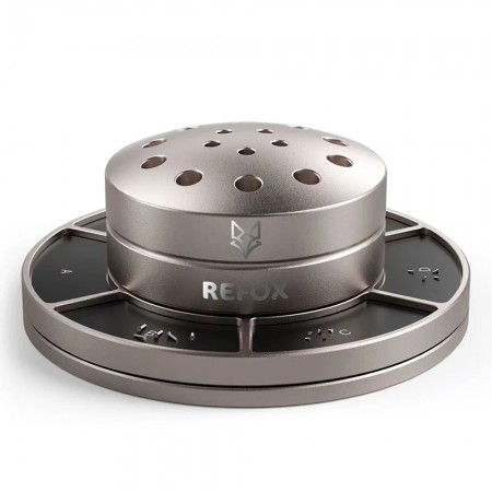 Refox 360° Rotating Multifunctional Large Capacity Screwdriver Metal Storage Box