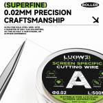 luowei 500m-high-hardness-screen-specific-cutting-wire-suitable-for-lcd-oled-screen-separation-4