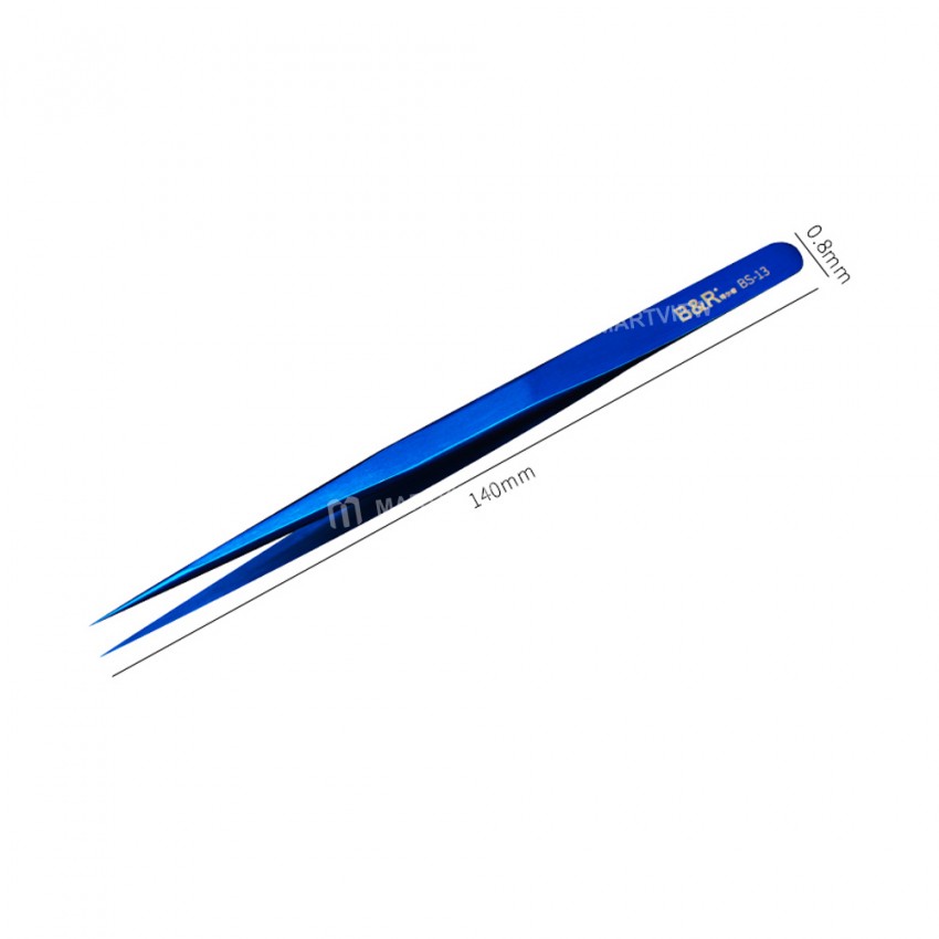 B&R BS-13 Precision SMD Stainless Steel Tweezer