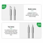 Relife RL-T245 Series Soldering Iron Tips for JBC GVM T245 Soldering Station