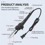 luxianzi 80w-120w-multi-functional-high-power-internally-heated-manual-soldering-iron-gun-8