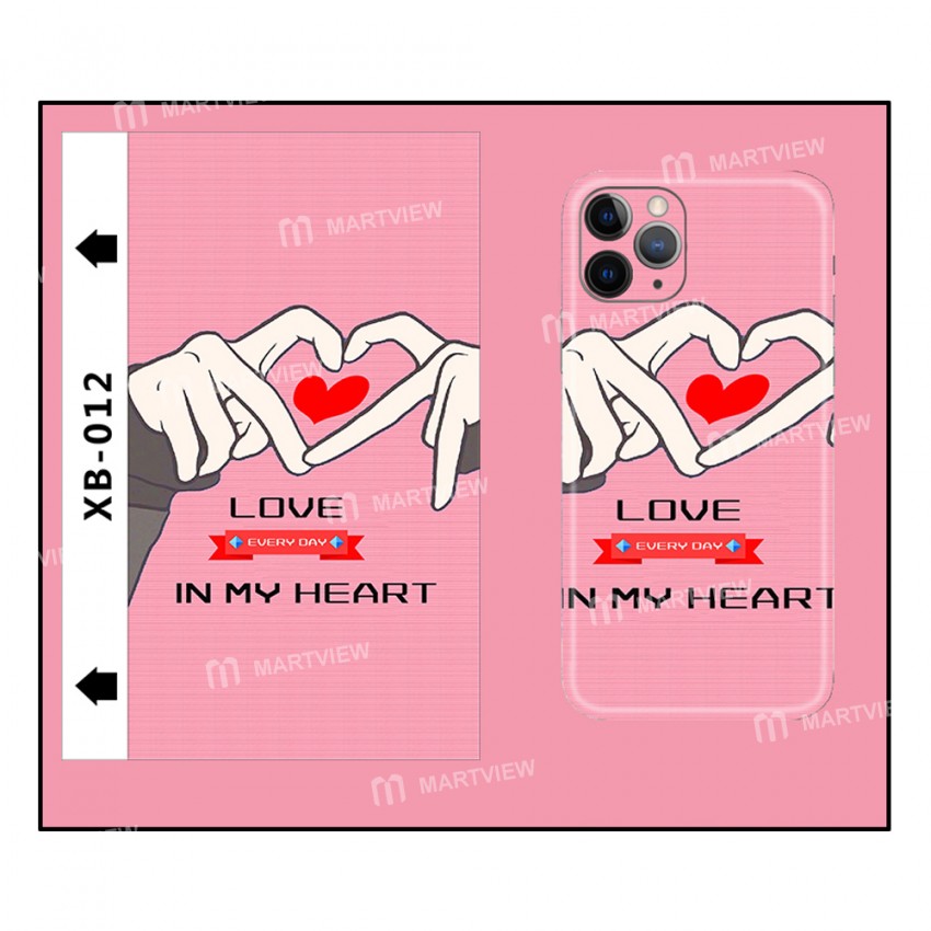 Universal 8inch Mobile Phone Animated Rainbow Color Back Film for Martview SP-01 Intelligent Cutting
