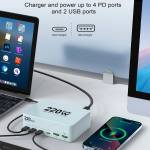 wlx 818l-6-port-220w-pd100wusb-gan-intelligent-digital-display-charging-station-11