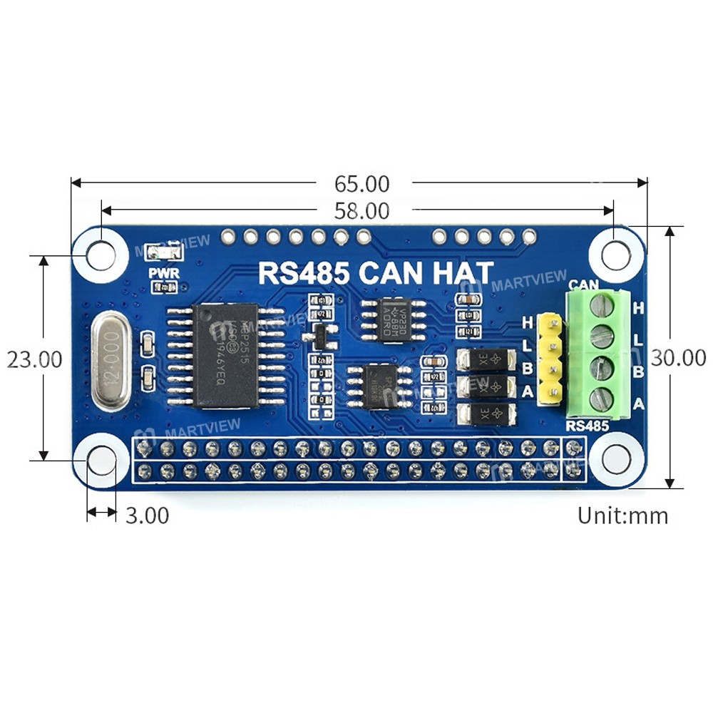 rs485 expansion-board-can-module-uart-communication-module-6