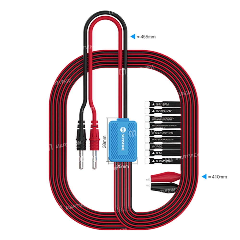 sunshine ss-905k-v20-battery-free-design-power-boot-control-silicone-line-for-iphone-7-to-17pm-4