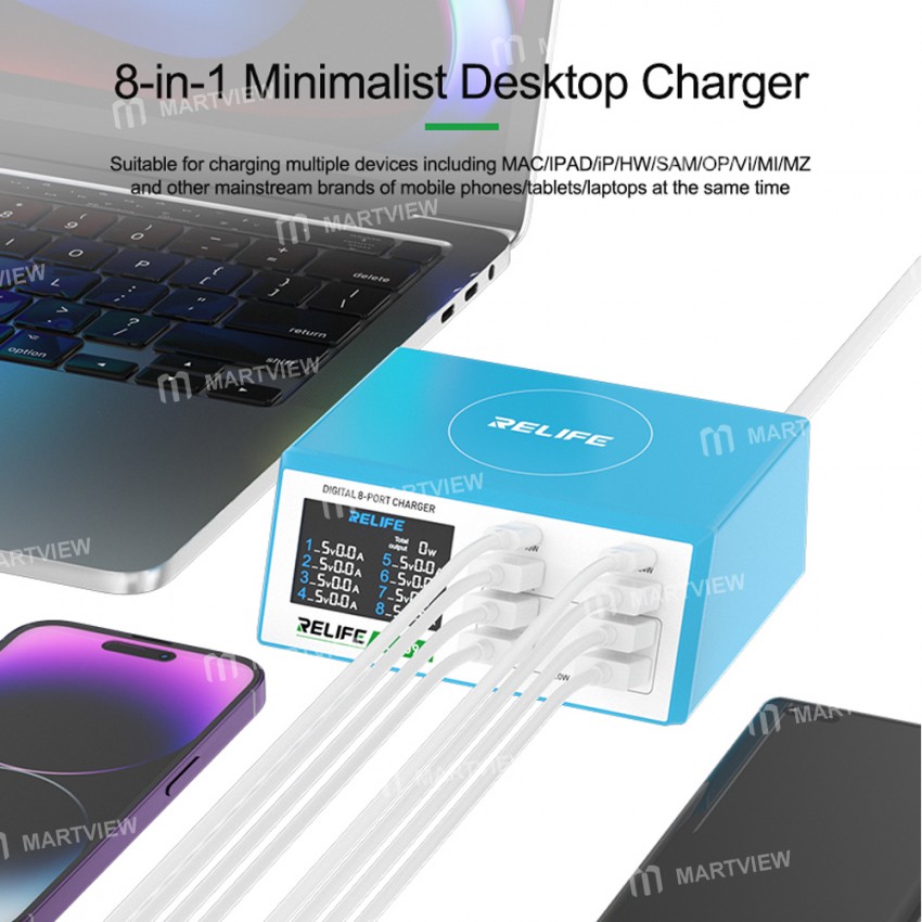 relife rl-309a-100w-high-power-8-port-fast-charging-digital-display-usb-charger-8