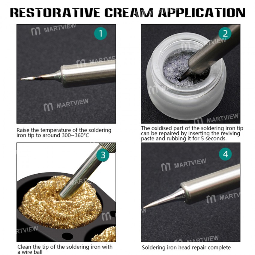 resistant high-temperature-silicone-soldering-iron-cleaning-base-with-cleaning-copper-ball-4
